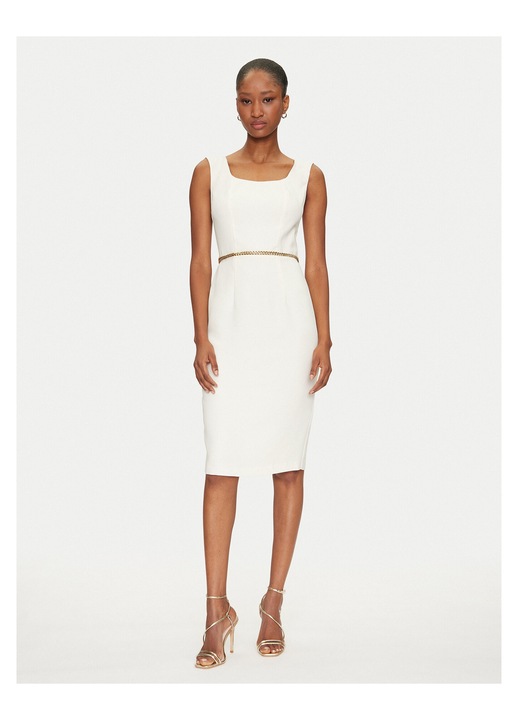 Rochie de cocktail, GUESS BY MARCIANO, ecru, 42