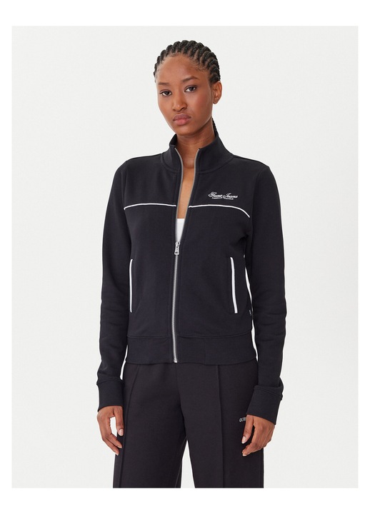 Hanorac dama Guess Jeans, negru, Negru