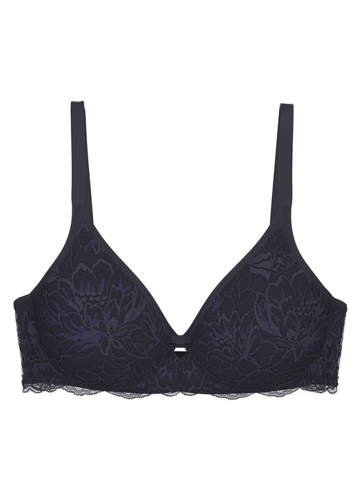 Сутиен с банели Triumph, Черен/Сив