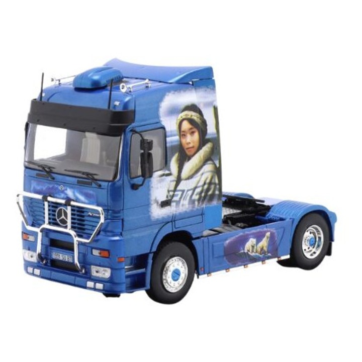 Macheta auto Mercedes-benz actros mp1 1998 Albastru 1:43 Hachette