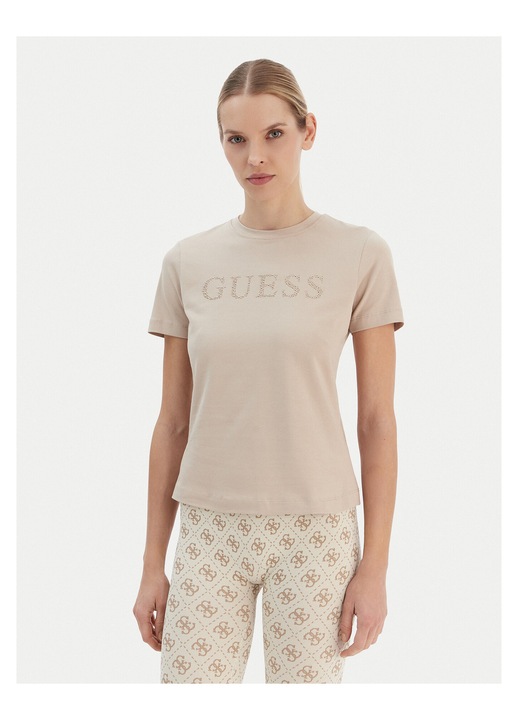 Tricou dama, GUESS, Bej