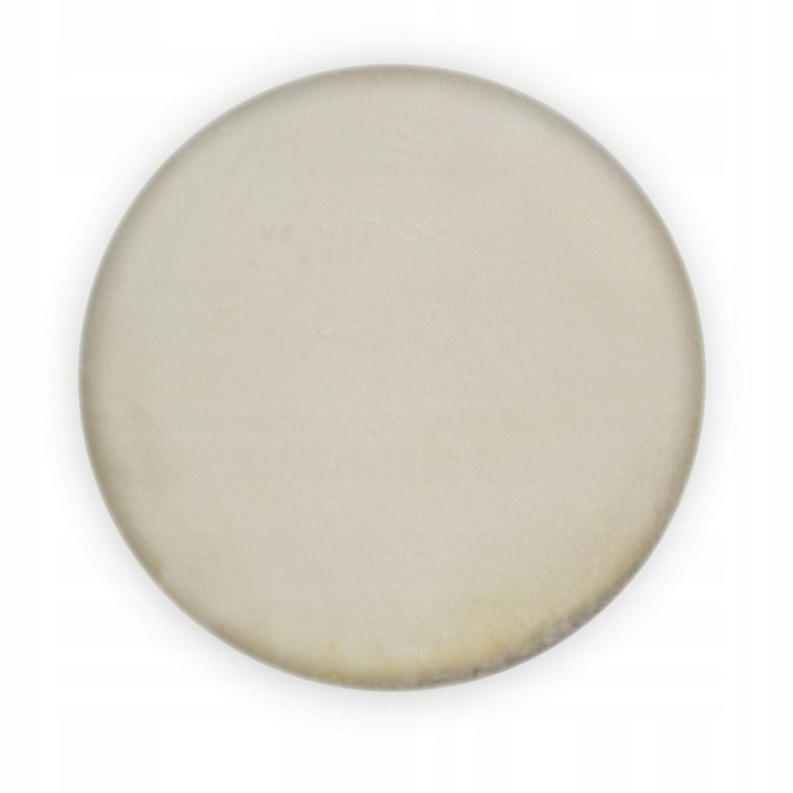 Covor, Multi Decor, 110x110 cm, Pufos, 100% Poliester, Antiderapant Pe Spate, Poate Fi Spalat La Masina, Crem