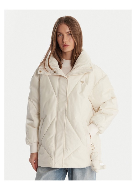 Geaca de iarna, Guess, ecru