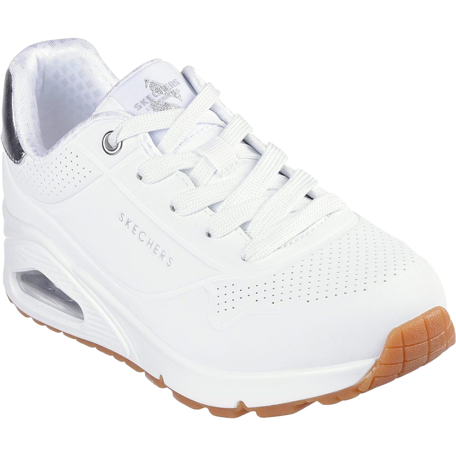 Pantofi sport Skechers Uno Gen1 - Shimmer Away Alb 27 EU - eMAG.ro