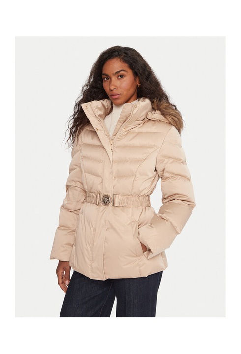 Geaca de puf Guess pentru femei, Gri