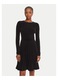 Rochie tricotata de dama Guess, negru, fabricata din material de calitate, XS INTL