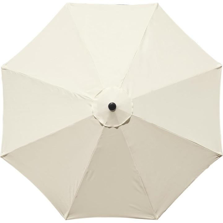 Сменяем калъф за чадър YOUKUKE, водоустойчив, против UV лъчи, бежов, 3м, 8 ребра