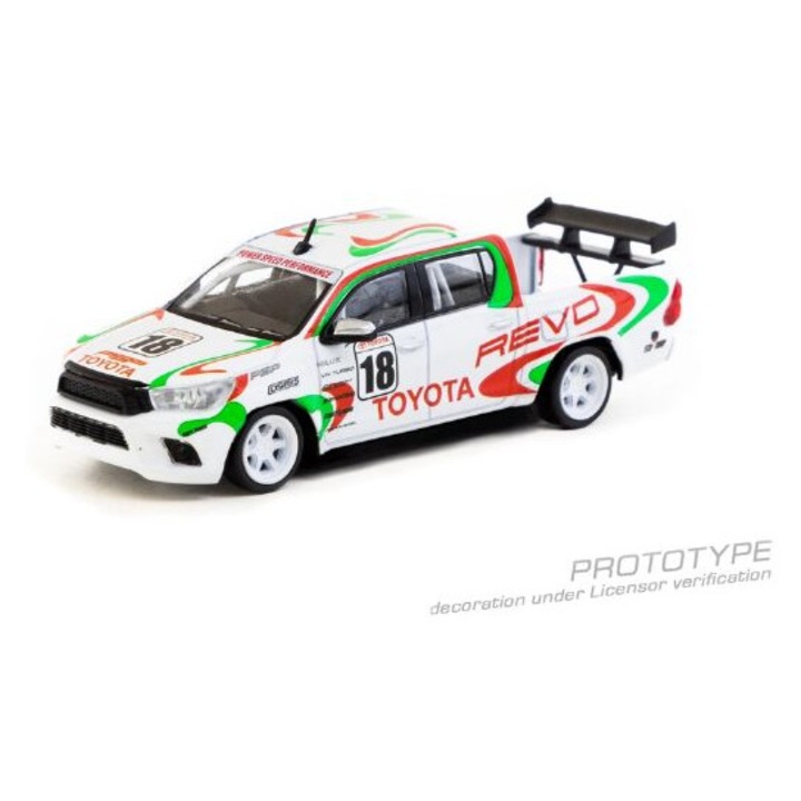Мачета авто Toyota hilux #18 1:64 Tarmac Works