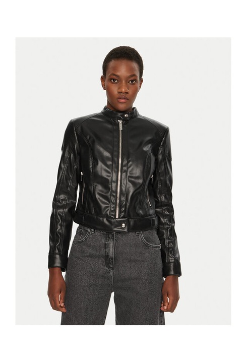 de piele, Guess Marciano, negru, Negru