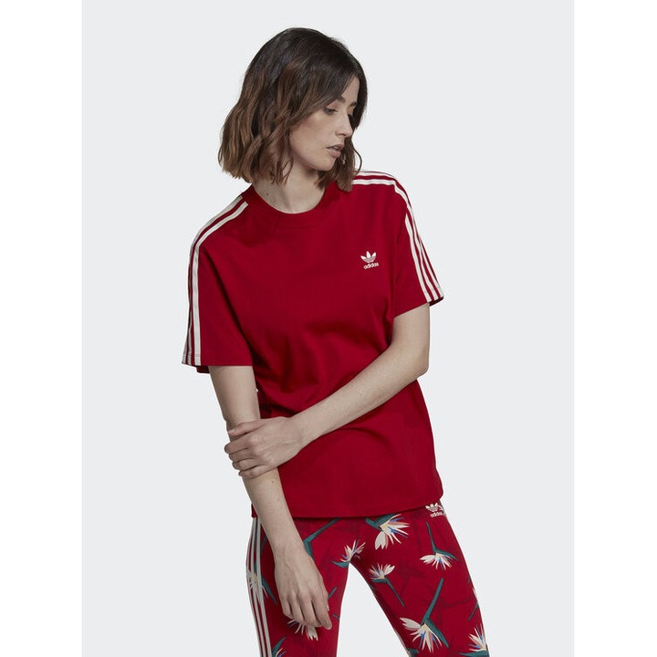 Tricou sport, Adidas, rosu