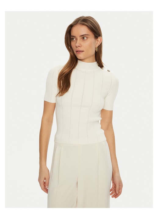 Pulover dama, GUESS BY MARCIANO, bej, 48% viscoza, 26% poliamida, M INTL