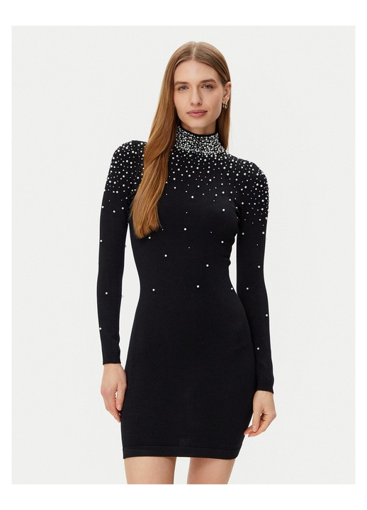 Rochie casual, GUESS BY MARCIANO, neagra, viscoza, 36 EU