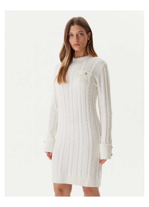 Rochie tricotata de dama Guess W5BK46 Z1192, ecru, M INTL