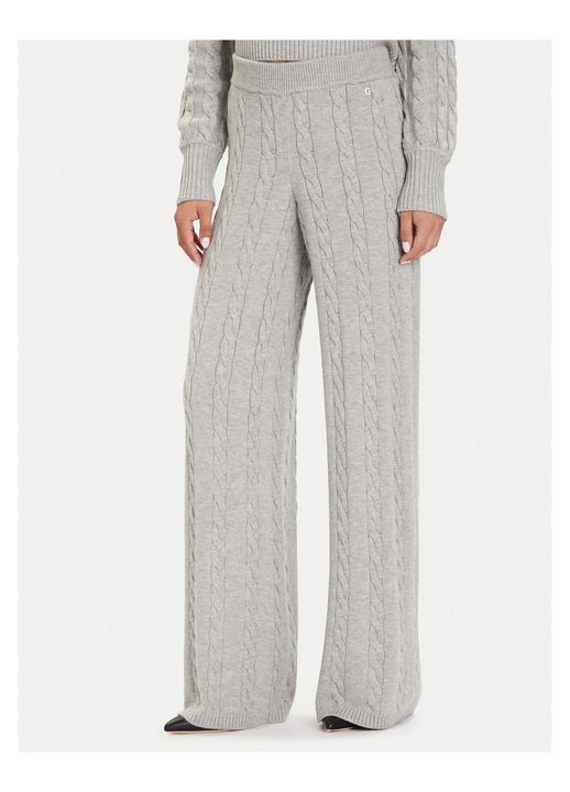 Pantaloni dama Guess, tricotati, gri, L INTL