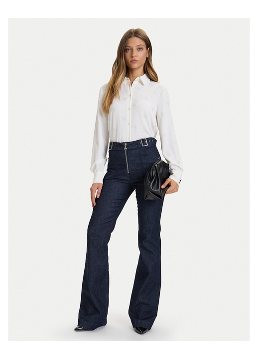 Camasa dama Guess, alba, L INTL