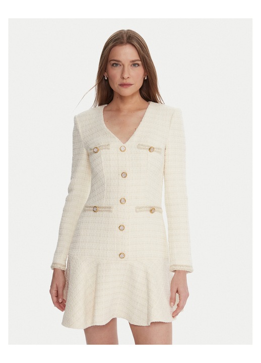 Rochie de cocktail Marciano Guess, ecru, 40 EU