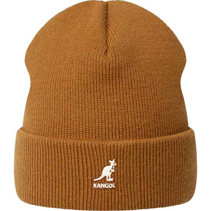 Шапка с лого Kangol Akryl, Кафяв, 56-62 CM