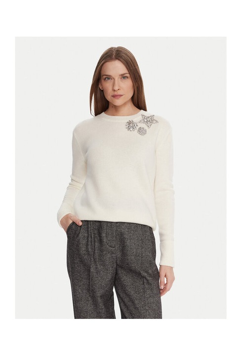 Pulover de dama Kaos, ecru