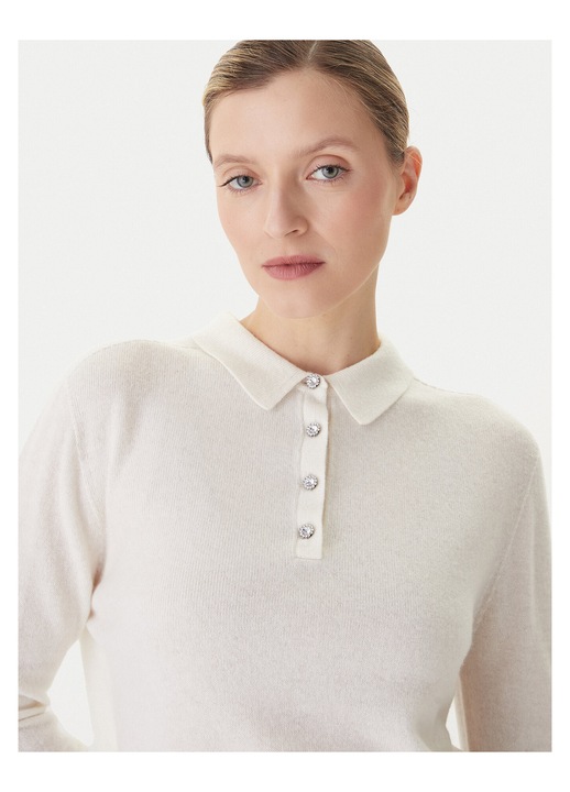 Pulover dama, Kaos, crem, moale