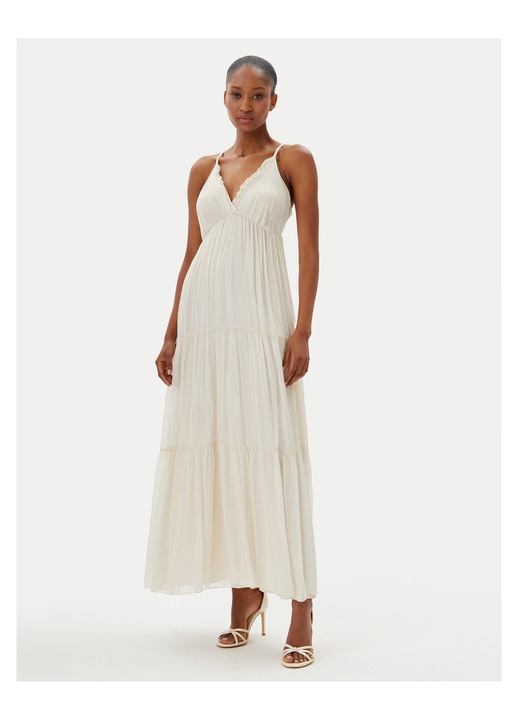 Rochie de vara, Haveone, 70% viscoza, 30% matase, Ecru, S INTL