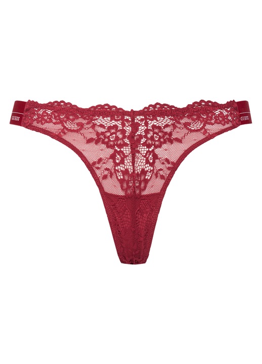 Tanga dama Guess, rosu, lenjerie intima, XL INTL