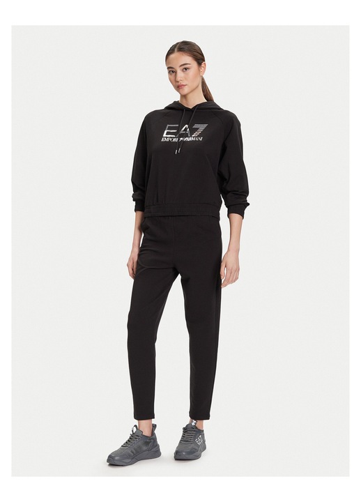 Trening dama EA7, negru, lifestyle, S INTL