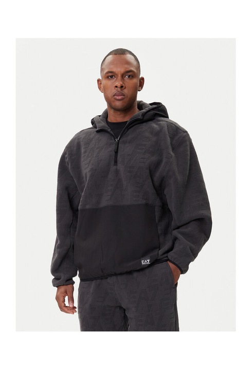 Polar barbatesc Ea7 Emporio Armani, gri