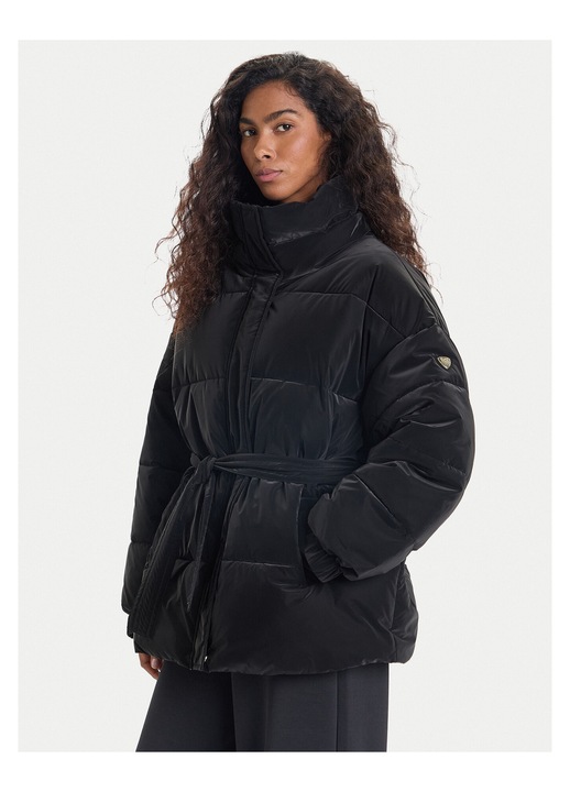 Geaca de iarna, EA7, neagra, pentru femei, XL INTL