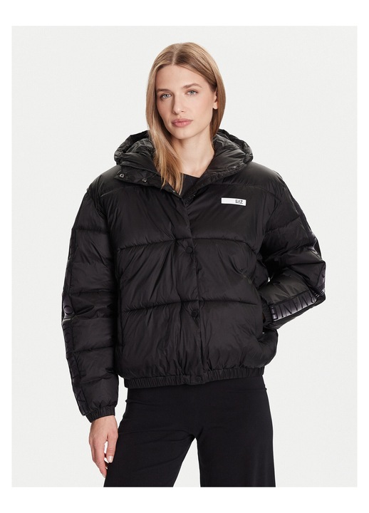 Geaca de iarna dama EA7, neagra, 2XL INTL
