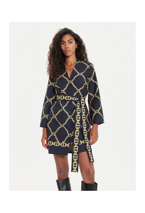 Rochie Camasa dama Twinset, bleumarin, 50 EU