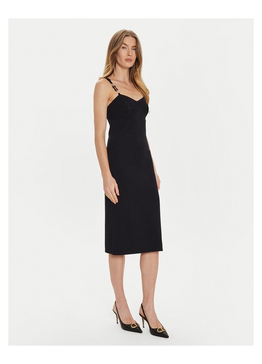 Rochie de cocktail, Twinset, negru, fabrica usoara