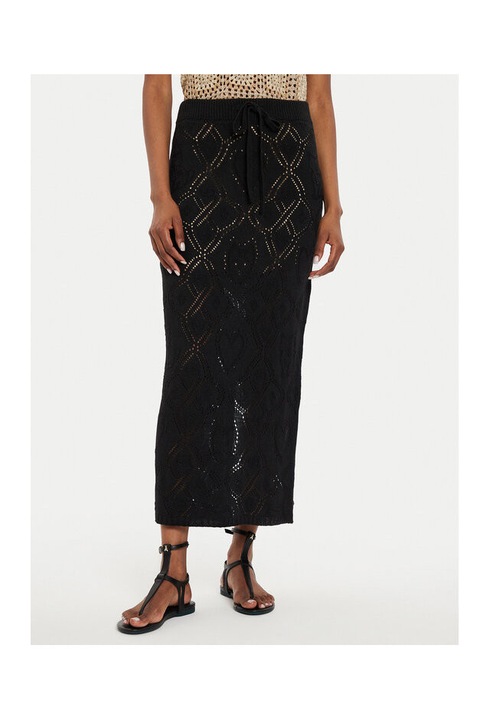 Fusta creion dama Twinset, negru, fabrica de calitate