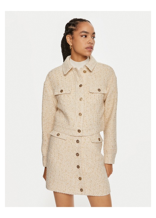 Sacou de dama Twinset, culoare bej, 46 EU