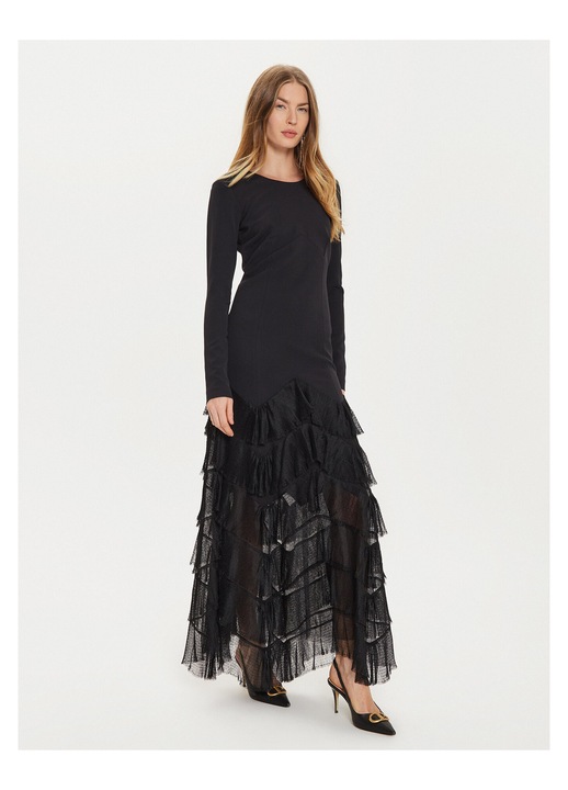 Rochie de Femei, twinset, Poliester, Negru, 40 EU