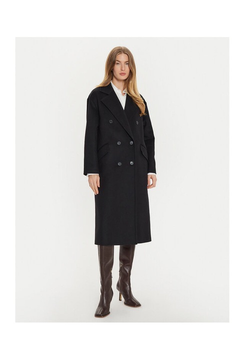 Palton de dama Twinset, negru, Negru