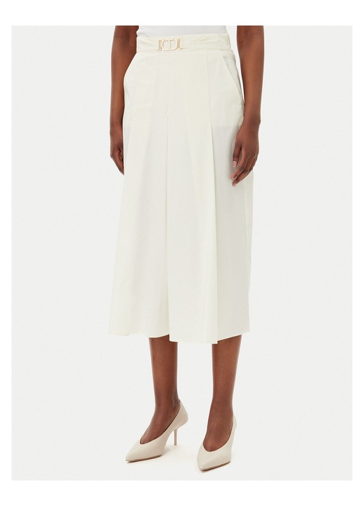 Fusta trapezoidala dama Twinset, bej