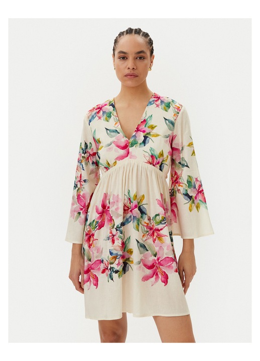 Rochie de vara de Twinset, ecru, model floral