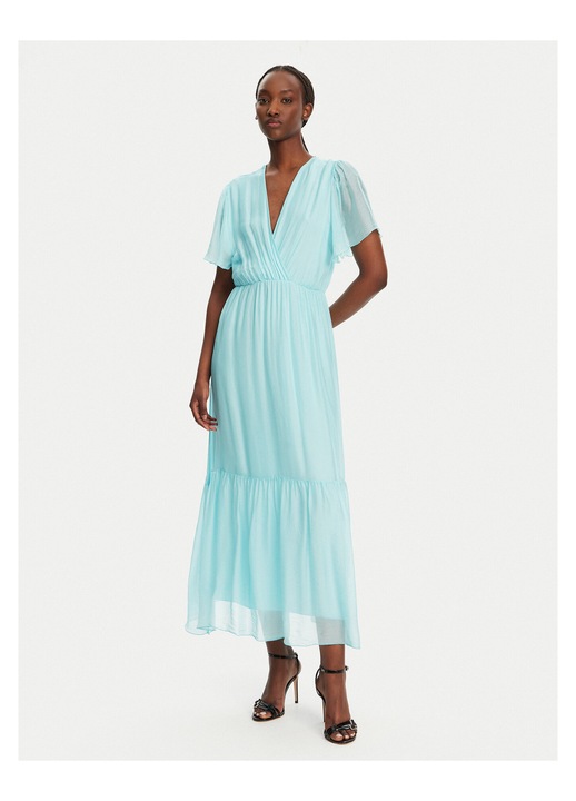 Rochie de vara dama Haveone, albastru, fabric usor