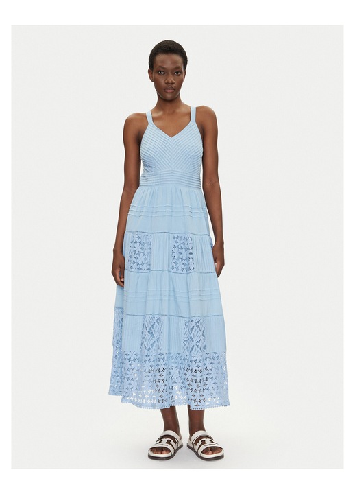 Rochie de vara, Iconique, albastru deschis, fabricata din material usor, M INTL