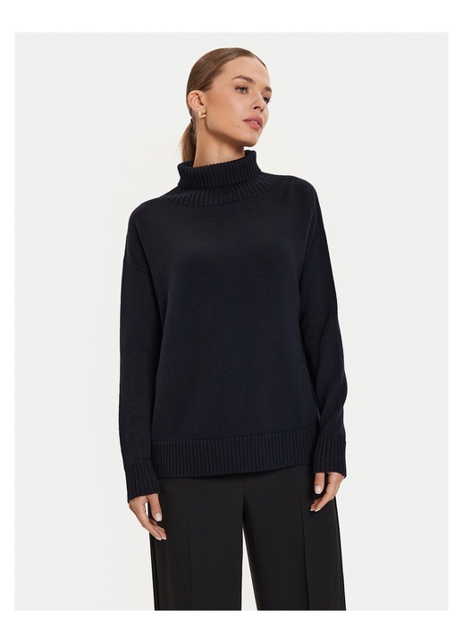 Pulover dama Max Mara Leisure, bleumarin