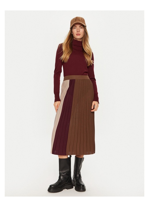 Fusta plisata dama Weekend Max Mara, maro