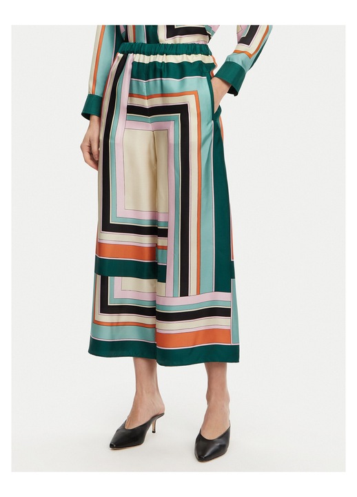 Pantaloni dama Weekend Max Mara, stofa, multicolor