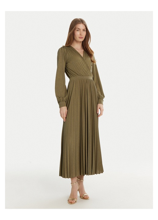 Rochie tricotata de dama Marella, verde, fabricata din material de calitate