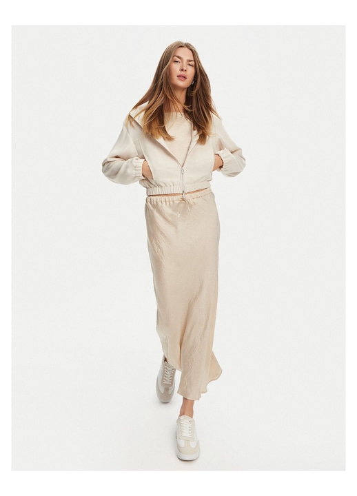 Fusta midi Marella, ecru, 48 EU