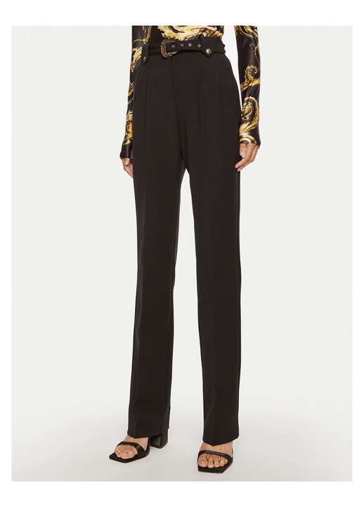 Pantaloni dama Versace Jeans Couture, negru, 40 EU