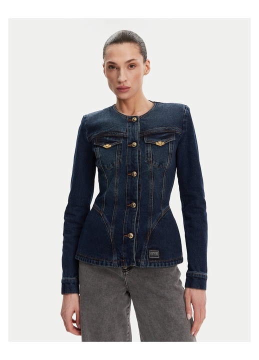 Geaca de blugi dama Versace Jeans Couture , albastru