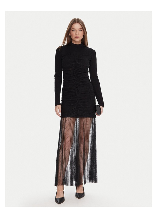 Rochie tricotata de dama Twinset, negru