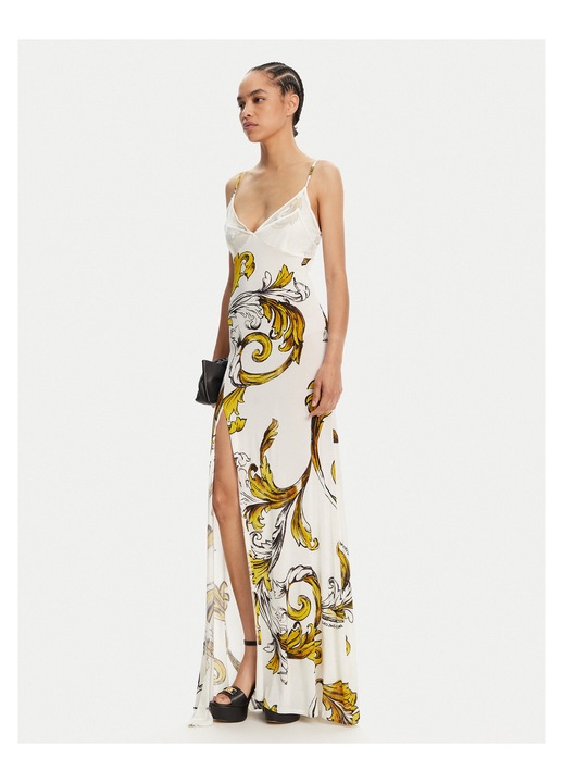 Rochie de vara, Versace Jeans Couture, alb