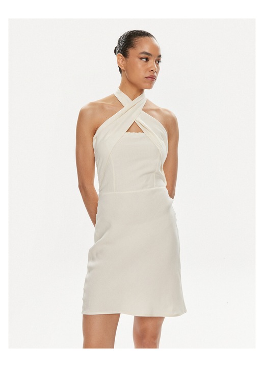 Rochie de vara de dama Patrizia Pepe, ecru, 46 EU