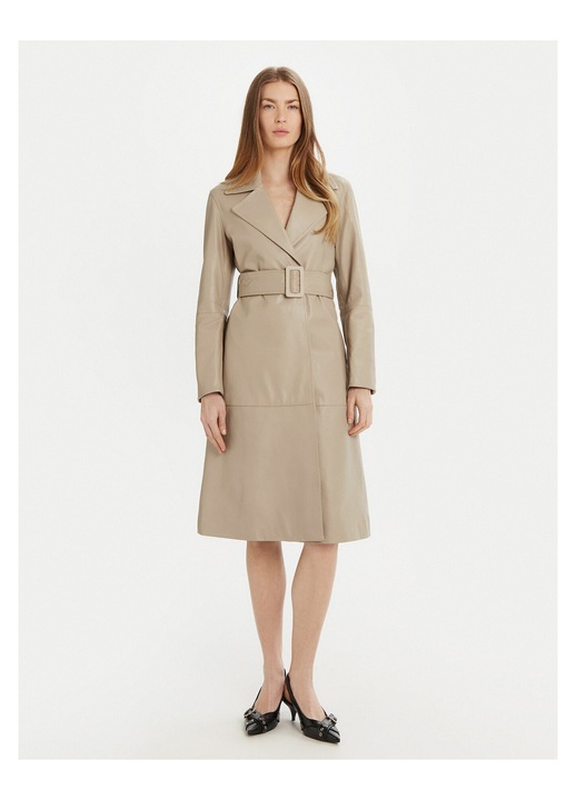 Trench dama Marella, bej, elegant